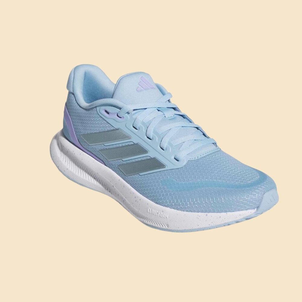 ADIDAS Women's Run Falcon 5 Running Shoes, CLEAR SKY, Size 6 - Picture 6 of 8